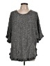 Notations 100% Acrylic Gray Pullover Sweater Size L - photo 1