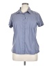 Columbia 100% Polyester Blue Short Sleeve Blouse Size XL - photo 1