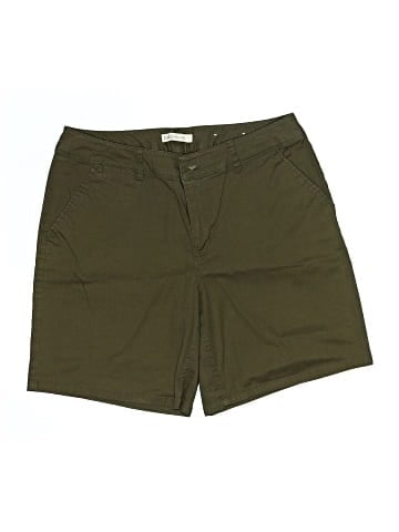Cato Khaki Shorts (view 1)