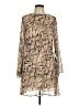 B. Darlin 100% Polyester Animal Print Tan Casual Dress Size 13 - 14 - photo 1