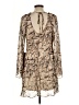 B. Darlin 100% Polyester Animal Print Tan Casual Dress Size 13 - 14 - photo 2