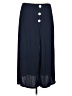 Violeta by Mango Solid Blue Casual Skirt Size XL - photo 1