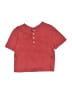 Mick Mack Ltd 100% Cotton Red Short Sleeve Henley 18-24 MO / 24 MO - photo 1