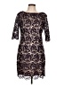 Eliza J 100% Polyester Black Cocktail Dress Size 12 (petite) - photo 1