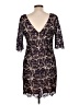 Eliza J 100% Polyester Black Cocktail Dress Size 12 (petite) - photo 2