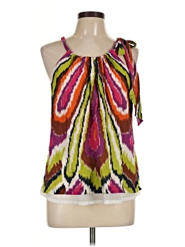 Trina Turk Sleeveless Silk Top (view 1)