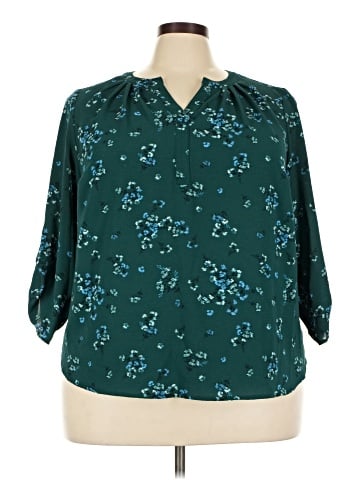 41Hawthorn 3/4 Sleeve Blouse (view 1)