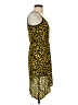 Silence and Noise 100% Viscose Animal Print Yellow Cocktail Dress Size S - photo 4