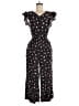 Rebecca Taylor Hearts Black Jumpsuit Size 6 - photo 1
