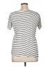 A.T.U.N. Stripes Ivory Short Sleeve T-Shirt Size XL - photo 2