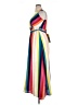 Shein Color Block White Casual Dress Size XL - photo 5