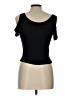 Timing Black Short Sleeve Top Size L - photo 2