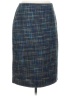 Coldwater Creek Tweed Blue Formal Skirt Size 8 - photo 1