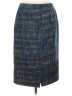 Coldwater Creek Tweed Blue Formal Skirt Size 8 - photo 2