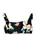 Xhilaration Floral Black Swimsuit Top Size XL D/DD - photo 1