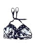 Unbranded Print Blue Swimsuit Top Size Sm (34B) - photo 1