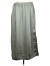 Gap 100% Polyester Solid Gray Casual Skirt Size M - photo 1