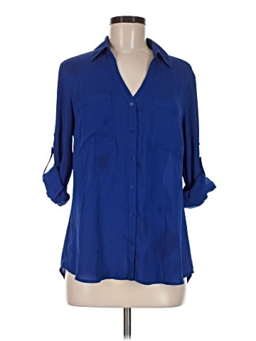 Express Outlet 3/4 Sleeve Blouse (view 1)