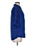 Express Outlet 100% Polyester Blue 3/4 Sleeve Blouse Size M - photo 4