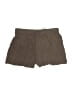 Shein Solid Brown Khaki Shorts Size M - photo 1