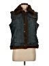 FU DA 100% Cotton Brown Denim Vest Size M - photo 1