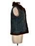 FU DA 100% Cotton Brown Denim Vest Size M - photo 4