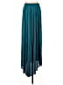Ulla Johnson 100% Viscose Solid Teal Formal Skirt Size S - photo 2