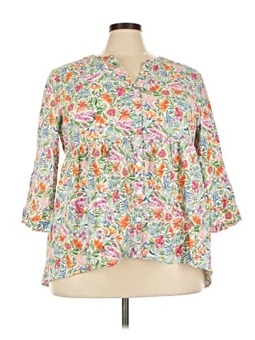 Jones New York 3/4 Sleeve Blouse (view 1)