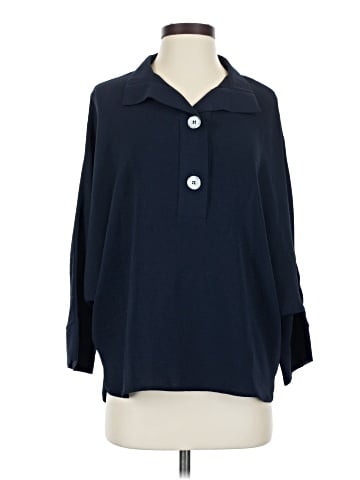 Tangerine 3/4 Sleeve Blouse (view 1)