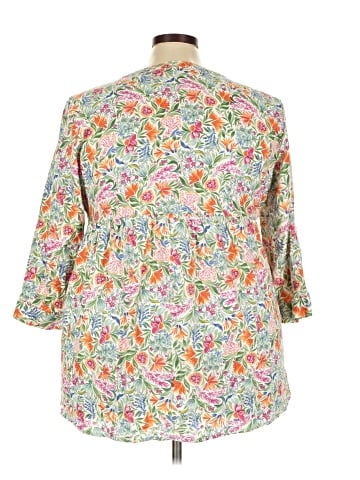 Jones New York 3/4 Sleeve Blouse (view 2)