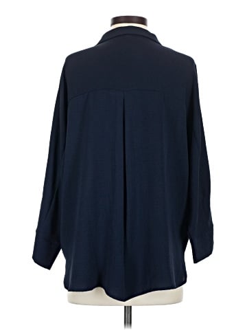 Tangerine 3/4 Sleeve Blouse (view 2)