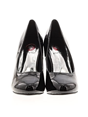 Red Circle Heels (view 2)