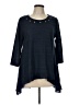 Allie & Rob Blue 3/4 Sleeve Top Size L - photo 1