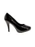 Red Circle Black Heels Size 7 1/2 - photo 1