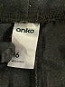 Anko Solid Black Active Pants Size 16 - photo 7
