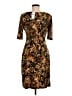 Connected Apparel Camo Brown Cocktail Dress Size 8 (petite) - photo 2