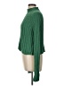 American Eagle Outfitters 100% Polyester Green Turtleneck Sweater Size L - photo 5