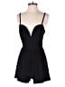 Express Solid Black Romper Size S - photo 1