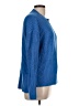 Simply Vera Vera Wang Solid Blue Pullover Sweater Size L - photo 4
