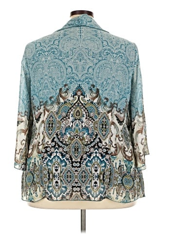 Sara Michelle Long Sleeve Blouse (view 2)