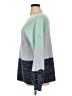 retrology 100% Acrylic Color Block Blue Pullover Sweater Size 1X - photo 5