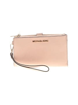 Michael Michael Kors Leather Wristlet