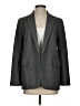 Theory Chevron-herringbone Gray Blazer Size 00 - photo 1