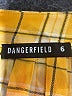 Dangerfield Plaid Yellow Casual Skirt Size 6 - photo 4