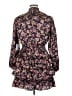 1.State 100% Polyester Paisley Black Brown Cocktail Dress Size XL - photo 2