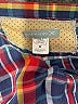 Urban Renewal Plaid Blue 3/4 Sleeve Button-Down Shirt Size M - photo 7