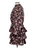 1.State 100% Polyester Paisley Black Brown Cocktail Dress Size XL - photo 5