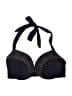 Ann Taylor LOFT Polka Dots Black Swimsuit Top Size M - photo 1
