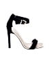 Just Fab Black Sandals Size 8 - photo 1