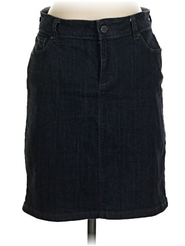 Ann Taylor Denim Skirt (view 1)